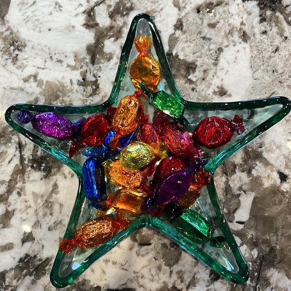 Star Candle Holder or Dish - Picture 5 of 6